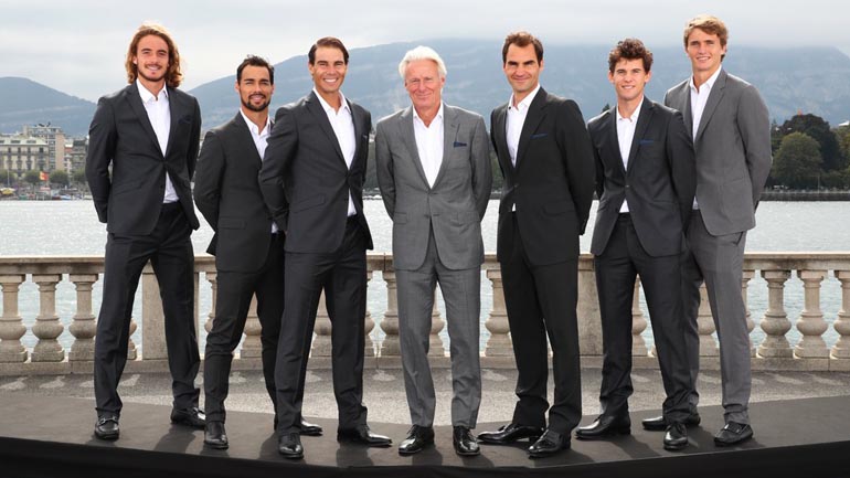 Το αυτοκίνητο των Φέντερερ, Ναδάλ και Τσιτσιπά